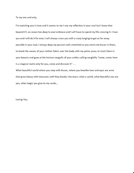 create heartfelt love letters with our love letter template template