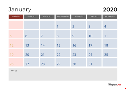 monthly notes one paper example template