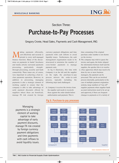 payment process flow chart template: simplify cash payments & banking systems template
