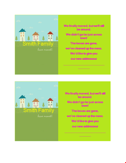 housewarming invitation template - beautifully designed and customizable template
