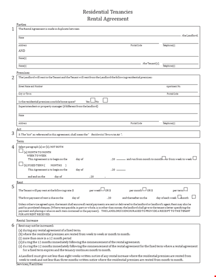 lease agreement letter template template