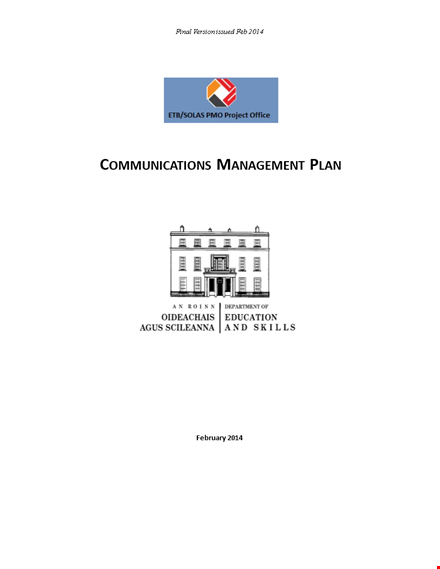 project management communication plan - effective strategies for project communications template
