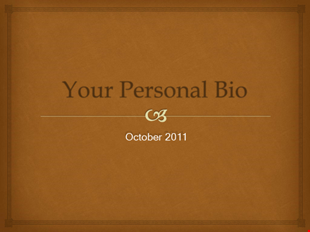personal bio - expert writing tips for crafting a compelling personal biography template