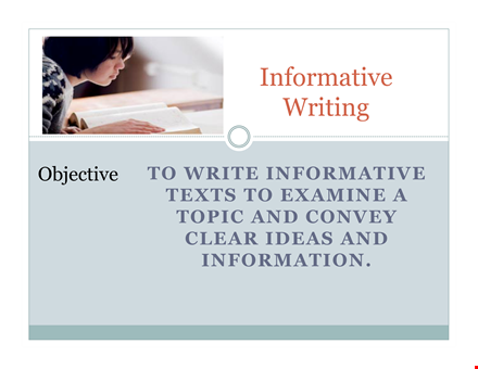 sample short informative essay template