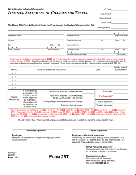 employee travel reimbursement form - submit claims for total expenses template