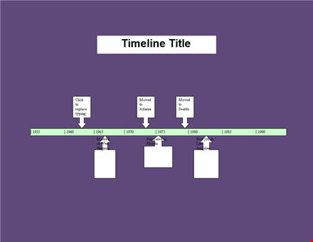 today's timeline template template