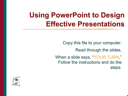 professional presentation slide template template