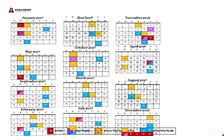 semi-monthly payroll | holiday | monthly september & january template