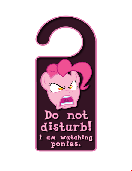 customizable door hanger template - make your own design template