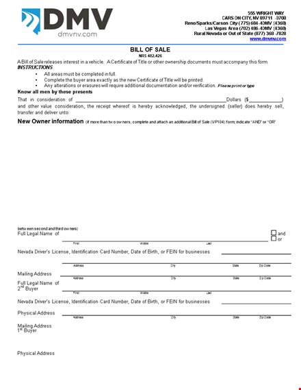 legal motorcycle bill of sale - title transfer document for buyer template