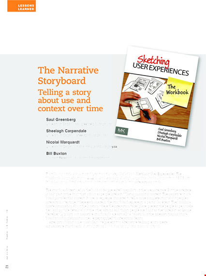 narrative storyboard for context over time template