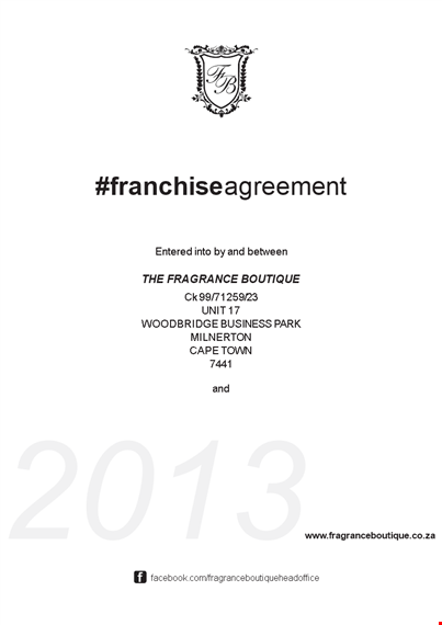 create a successful business with a franchise agreement | tips for franchisees & franchisors template