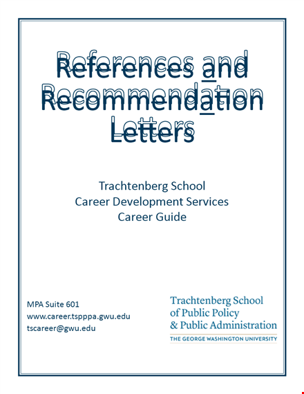 college recommendation letter: employer's guide for writing effective letters template