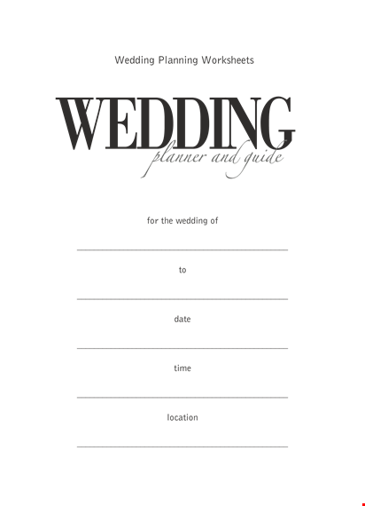 wedding budget planning pdf download gbtifsrz template