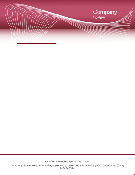 letterhead template | brand identity and credibility template