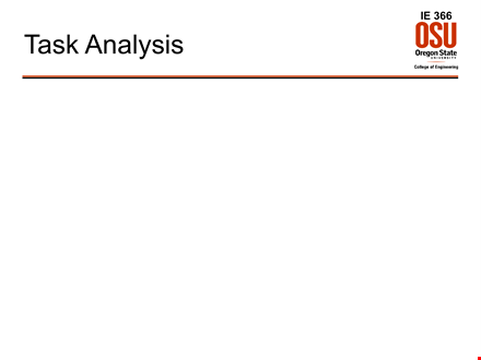 task analysis flow chart template template