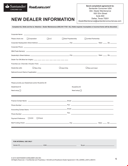 dealer purchase agreement form - secure a purchase agreement with dealers template