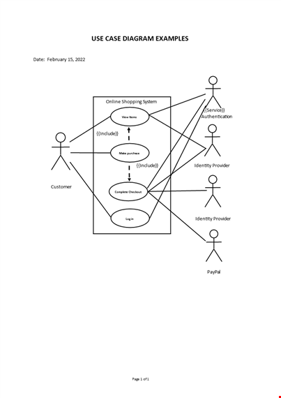 use case diagram template