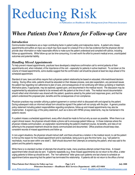 reschedule patient appointment: how to follow up with the patient template