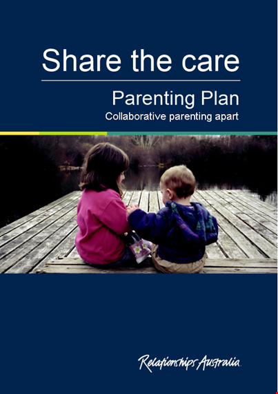 create a comprehensive parenting plan with our template - ensure a secure future for your children template