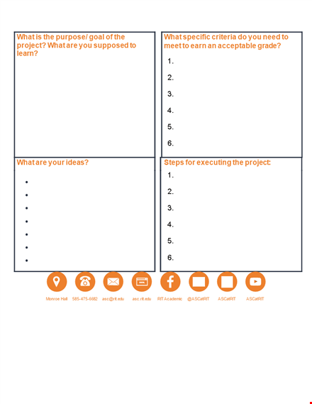 download our project planning template template