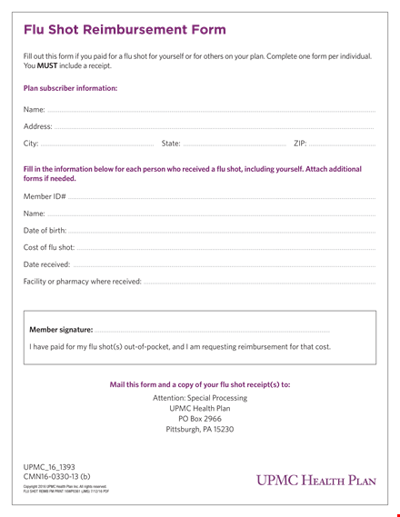 claim your reimbursement form now - fast and easy process template