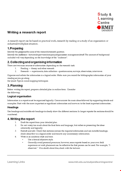 research report layout - expert tips for writing an informative report with proper headings template