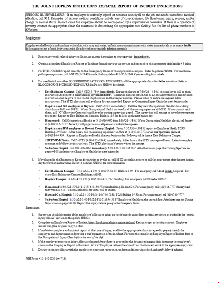 hospital incident report sample - employee incident report template - clinic documentation template