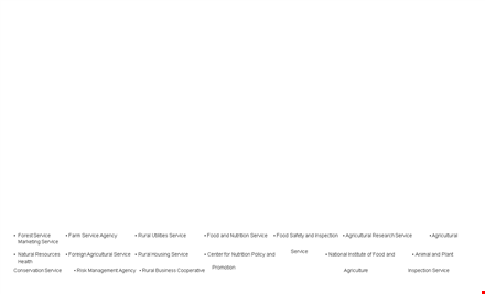 create an efficient agricultural organization chart template