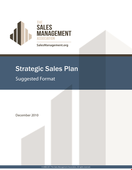 download free strategic sales plan pdf template - boost sales performance with key topics template