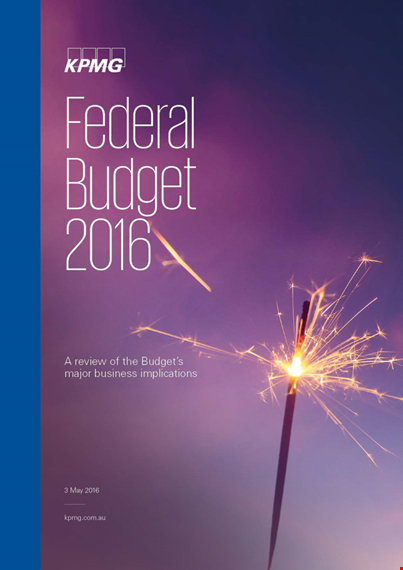 small business federal budget sample template
