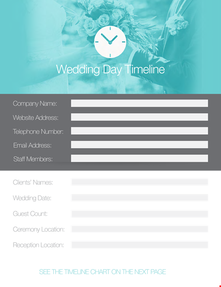 printable wedding day timeline template