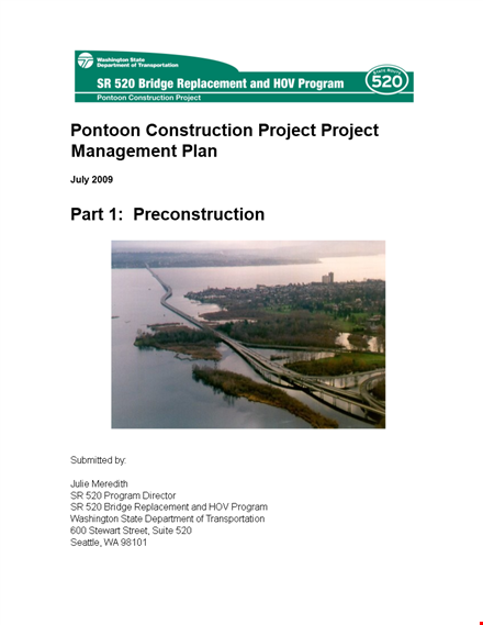 construction risk management plan template