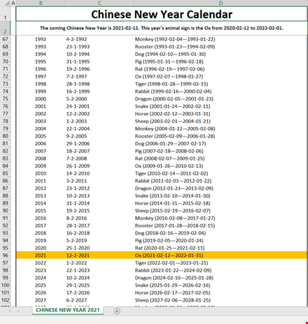 chinese new year calendar 2023 template