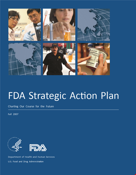 fda strategic action plan template