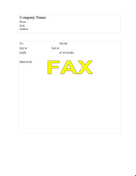 free printable fax cover sheet template - pdf & examples template