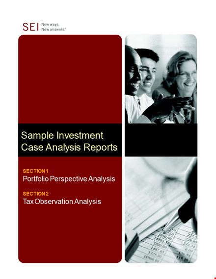 company investment analysis report template
