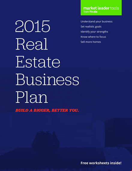 real estate business development plan template