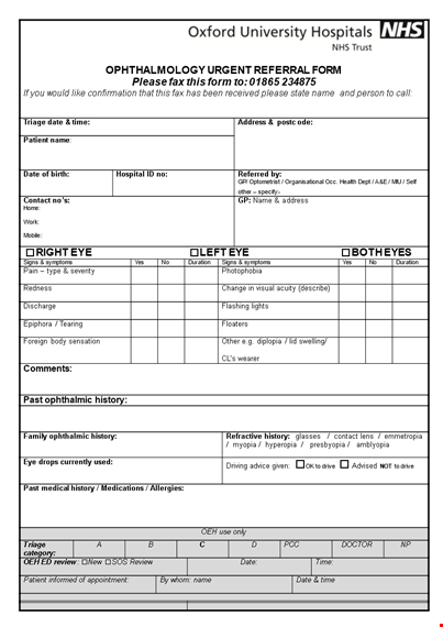 referral form template - create professional referral forms | history template