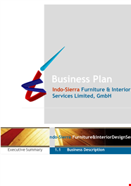 Interior Design Business Plan Pdf Jlyossbnm