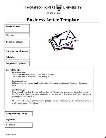 expert tips on writing an impressive formal business letter template