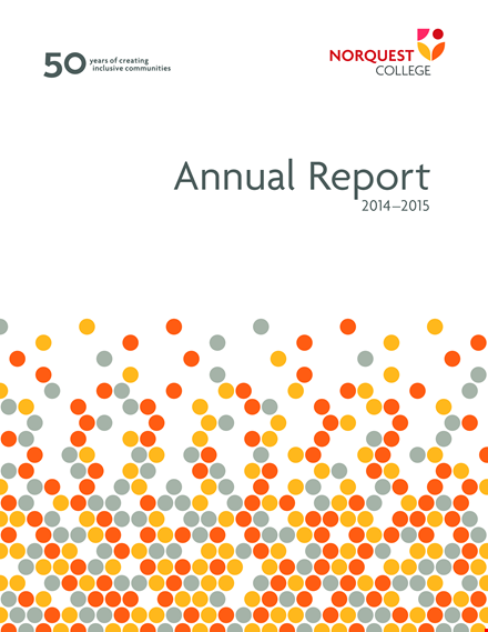 norquest college annual report for financial insights template
