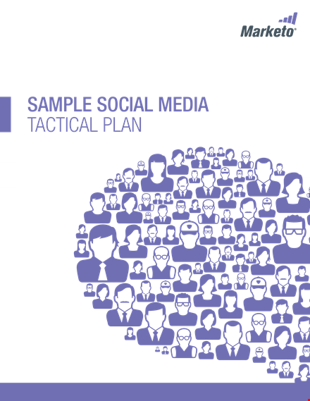 social media tactical plan template | social media strategy for marketo template