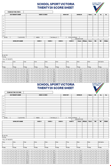free bowling score sheet template template