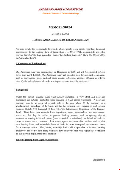 investment banking memo template template