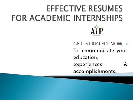 sample resume for high school student internship template