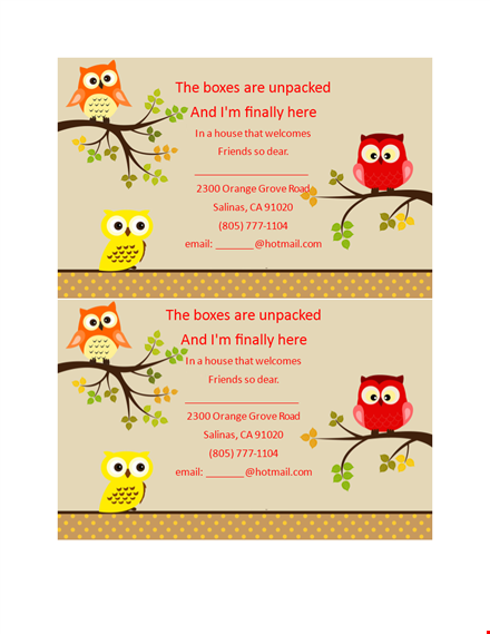 housewarming invitation template for a memorable celebration template