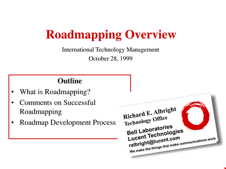 download product roadmap template for effective product strategy & technology planning template
