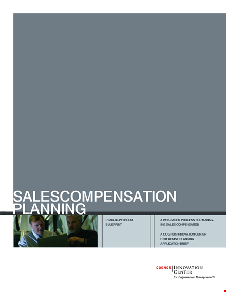 it sales compensation plan template template