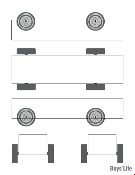 pinewood derby car templates for fast races | download now template